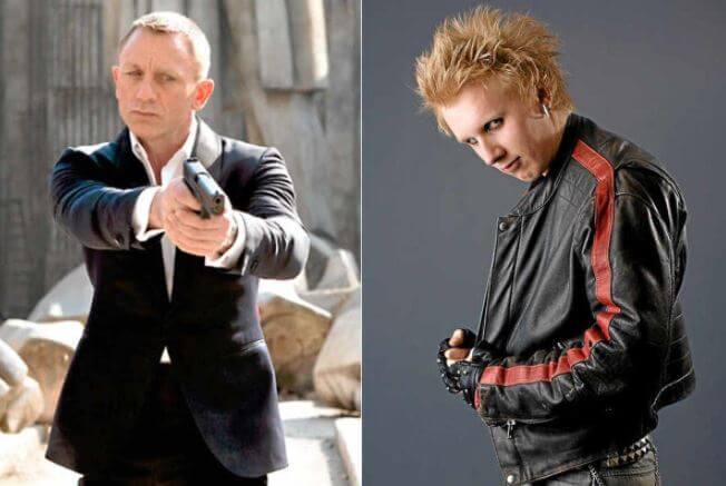 Tim Craig's sons, Daniel Craig and Harry Craig.